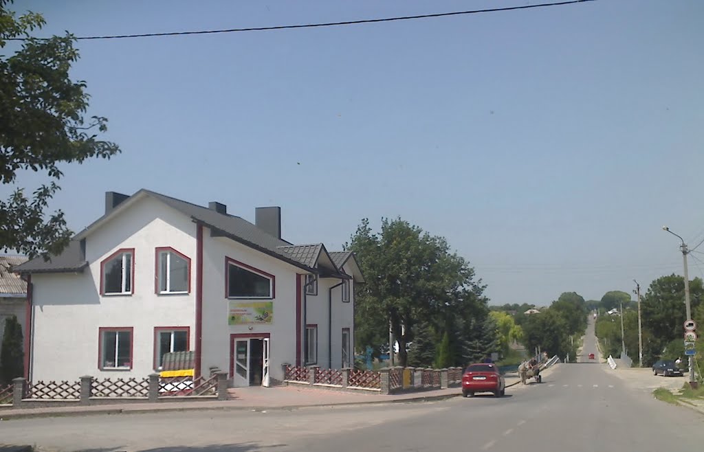 магазин, вул.Грушевського, Великі Бірки