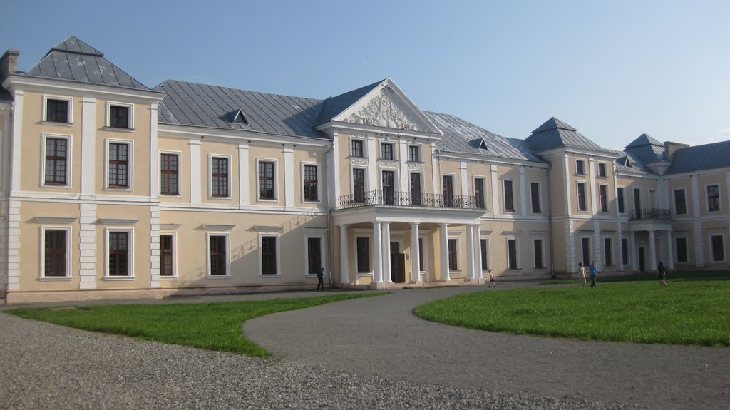 Вишнівецький замок, двір