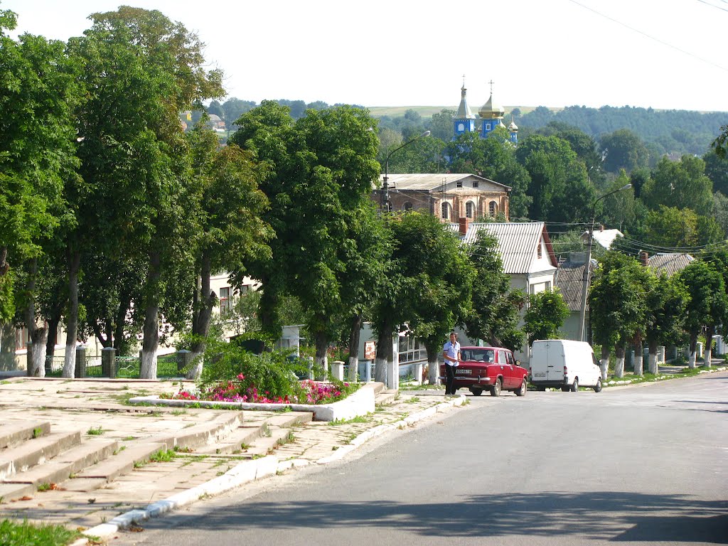 Вишнівець. Центр селища