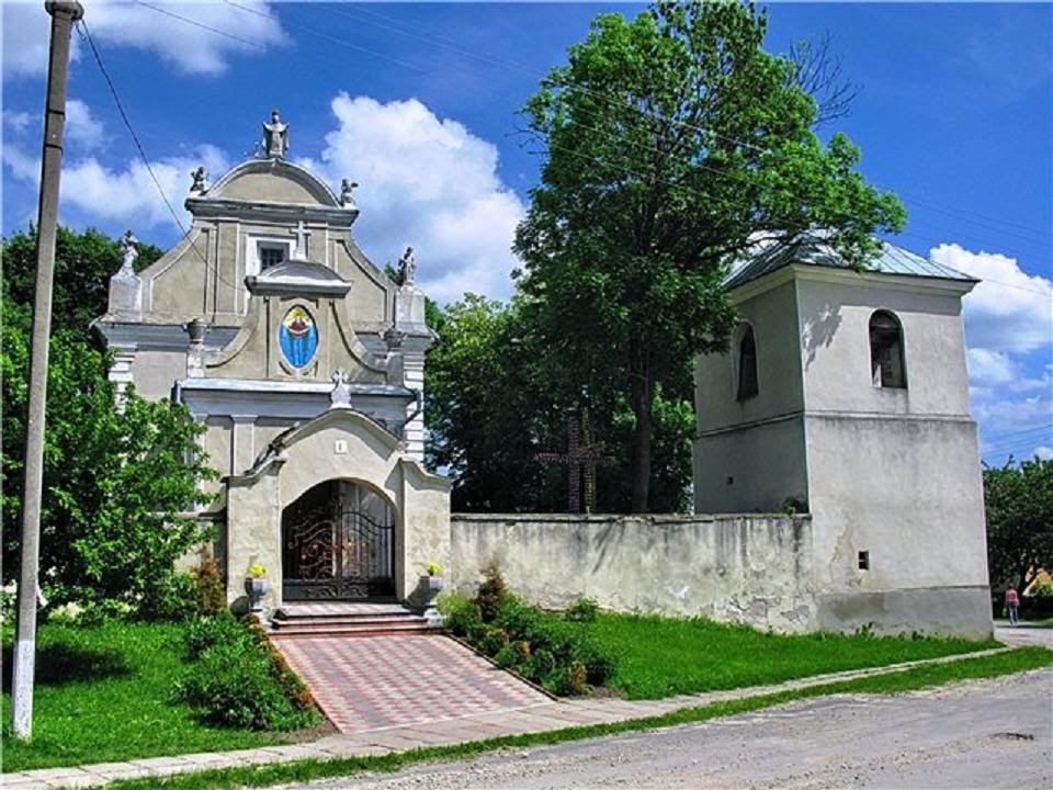 Гримайлівська Покровська церква з дзвіницею. 1806 р.