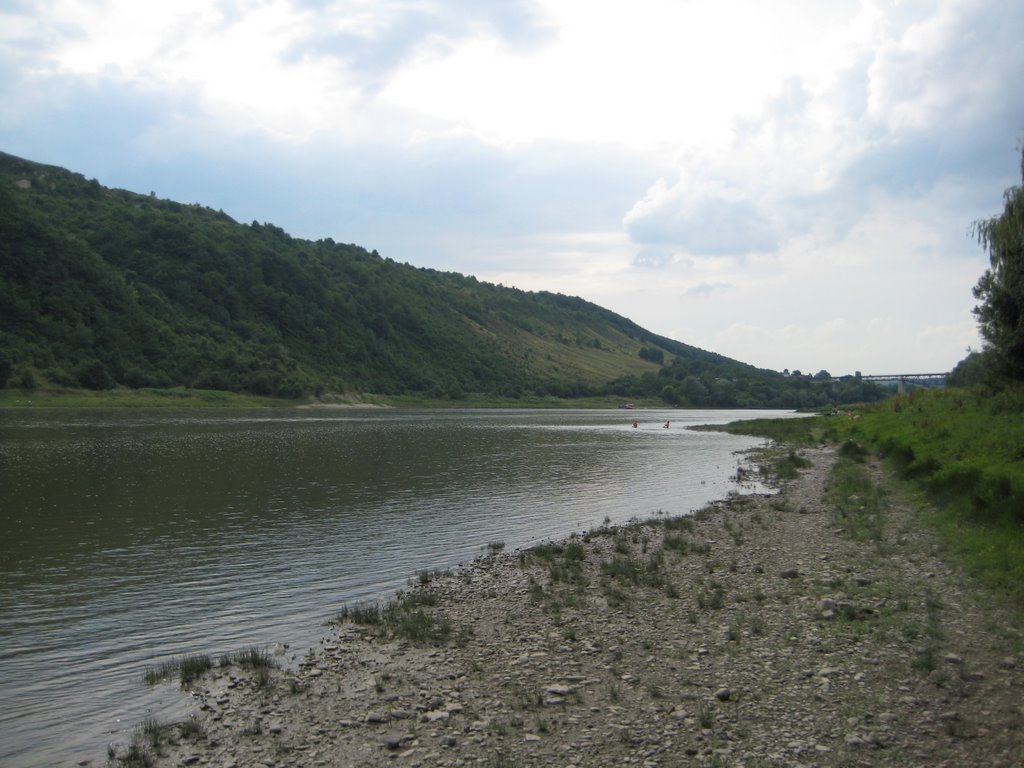 r. Dnestr  near Zalishchyky