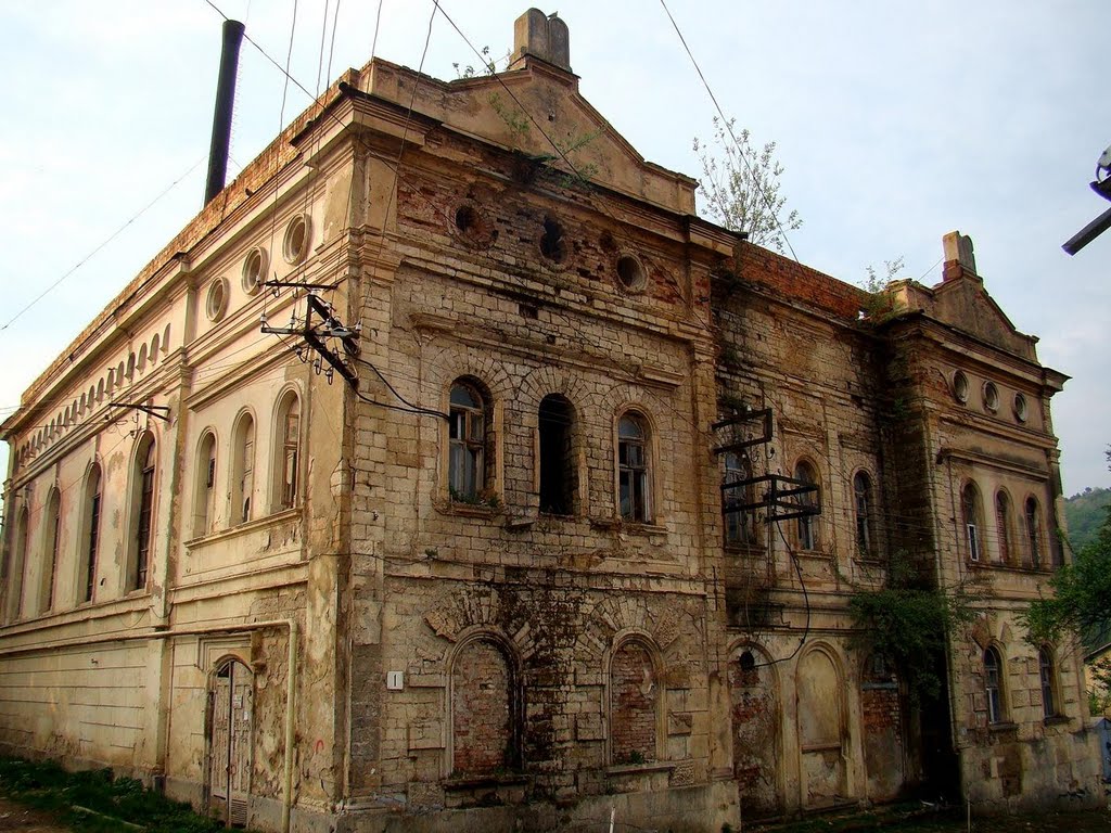 Заліщики - колишня синагога, ex-synagogue in Zalishchyky, Zaleszczyki - dawna synagoga