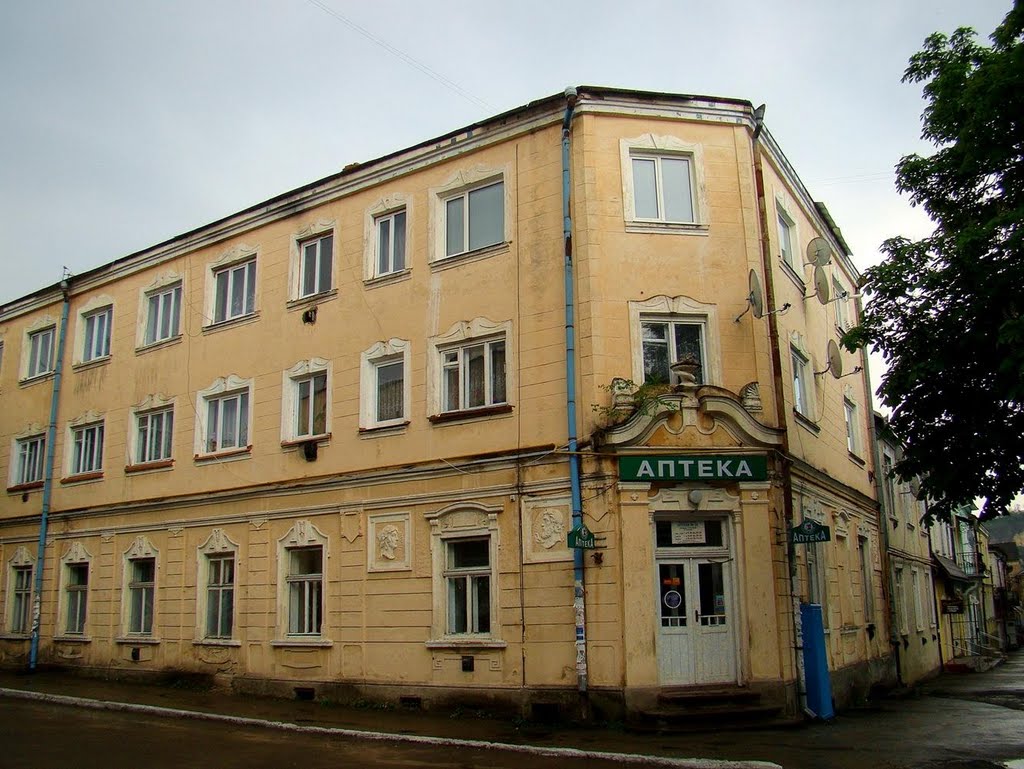 Заліщики -  старий будинок, Zalishchyky - old building