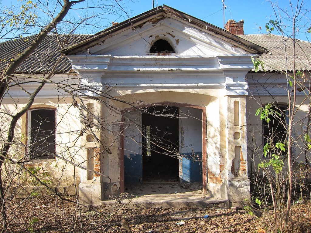 с. Сущин. Маєток Пінінських.(XIXст.)/Suschyn village. Еstate.(XIX).
