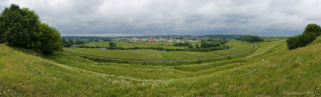 Панорама с. Острів