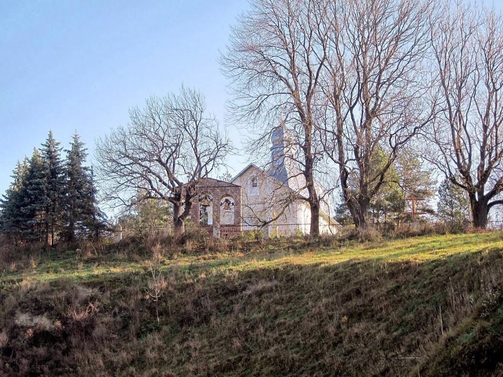 с. Смолянка. Церква Введення в храм Пресвятої Богородиці.(1780р.)/Smolyanka village. Church.(1780р.).