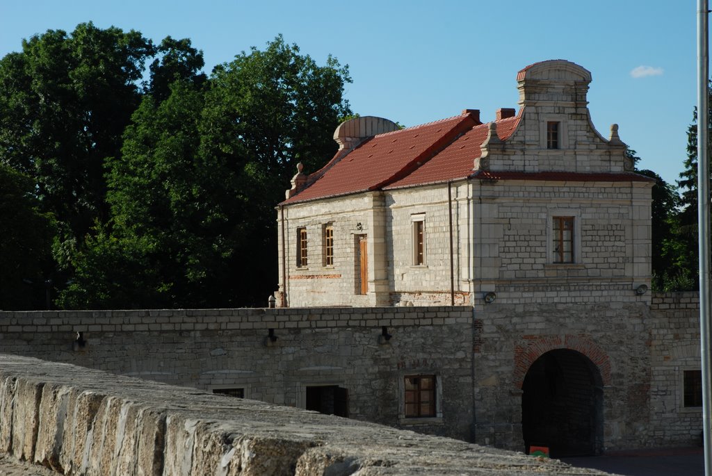Zbarazh (Zbaraż), brama wejściowa