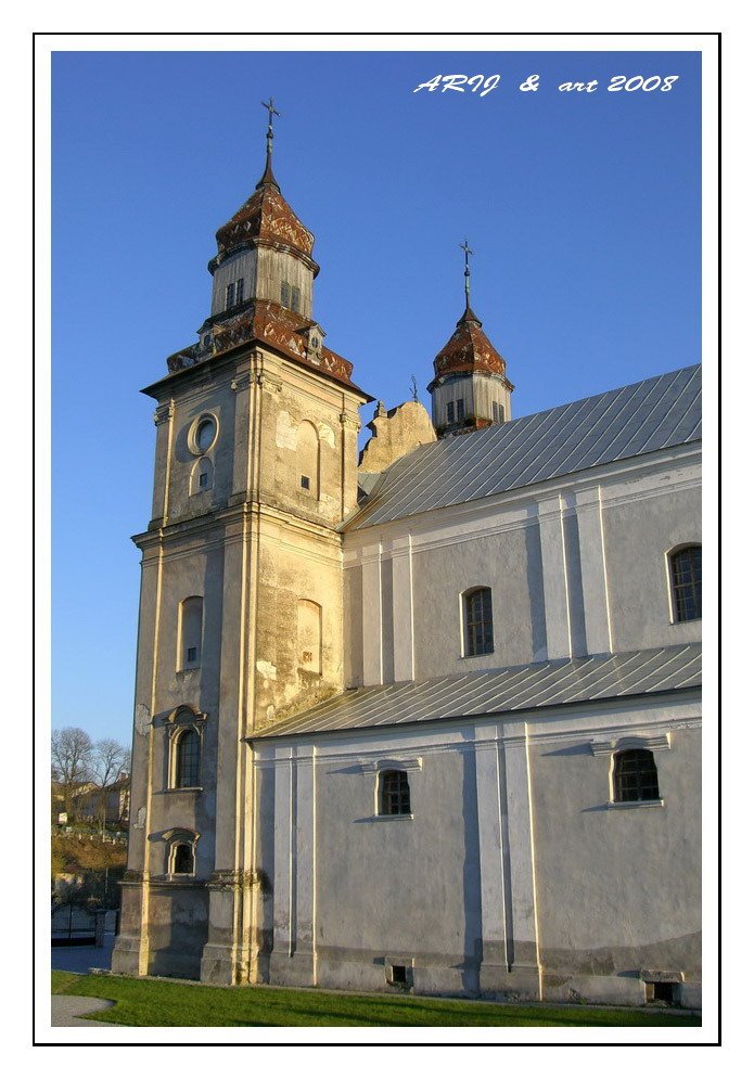 ZBARAZ. Костел бернандинів 1627 року