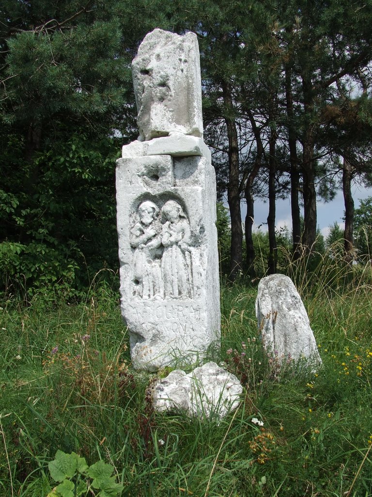 Zbarazh - a stone statue