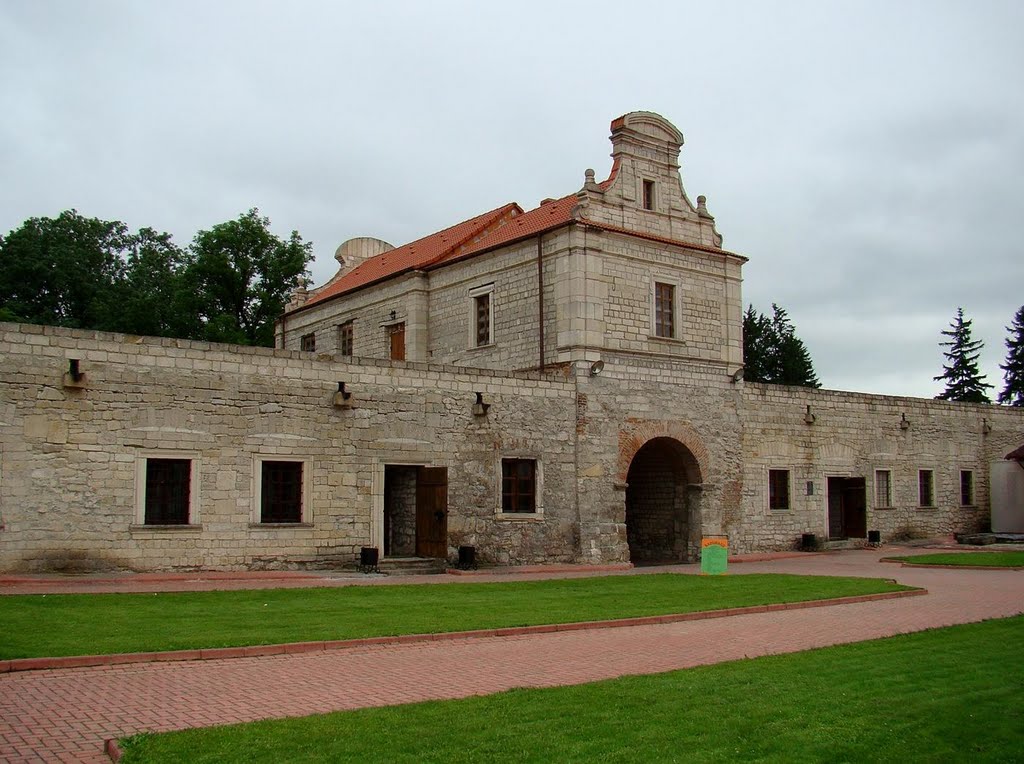 Двір Збаразького замку, yard of the Zbarazkyi Castle