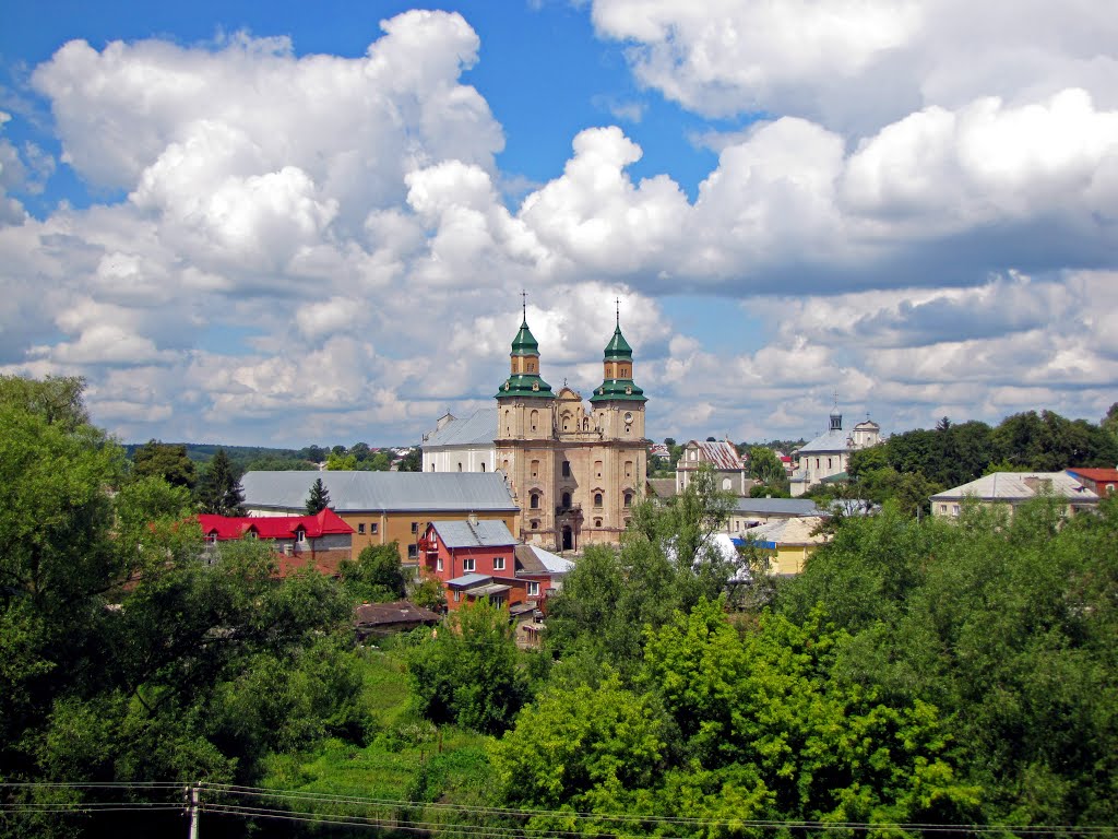 Zbarazh. Town view. / Збараж. Вид на город.