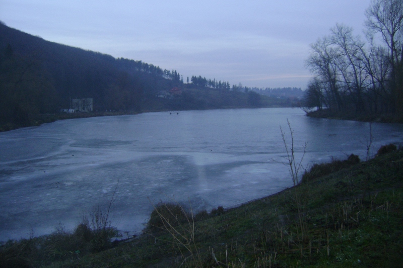 Miejskie jezioro w m.Monastyryska