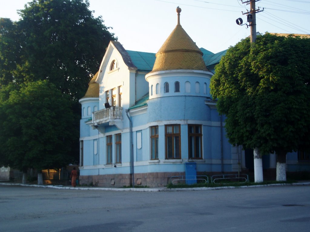 The centr of the town