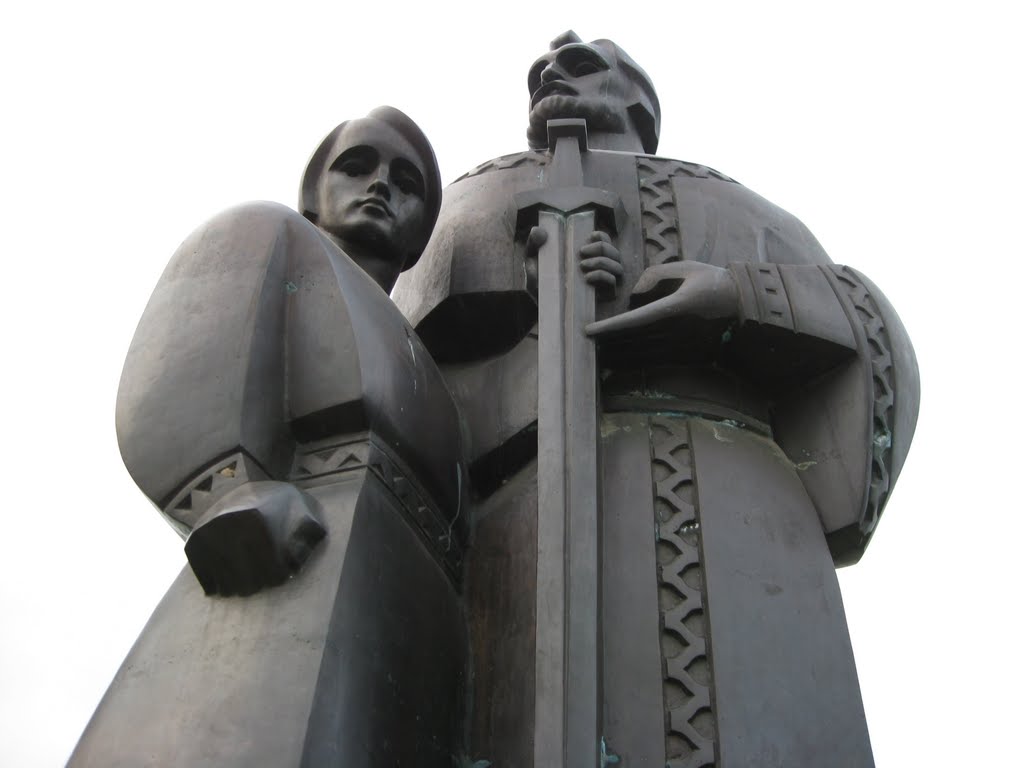 Теребовля (Тернопільська обл.) - Памятник Теребовлянському князю Васильку, правнуку Володимира Мономаха