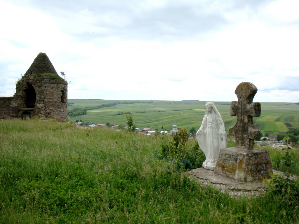 Pidhora  (Podgórzany ) - remains of fortified Basylians monastery from 16th c