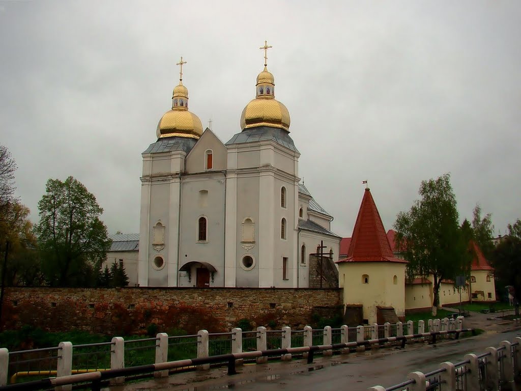 Теребовля - монастир кармелітів, монастырь кармелитов, Terebovlya - monastery of the Carmelites 1635-1640