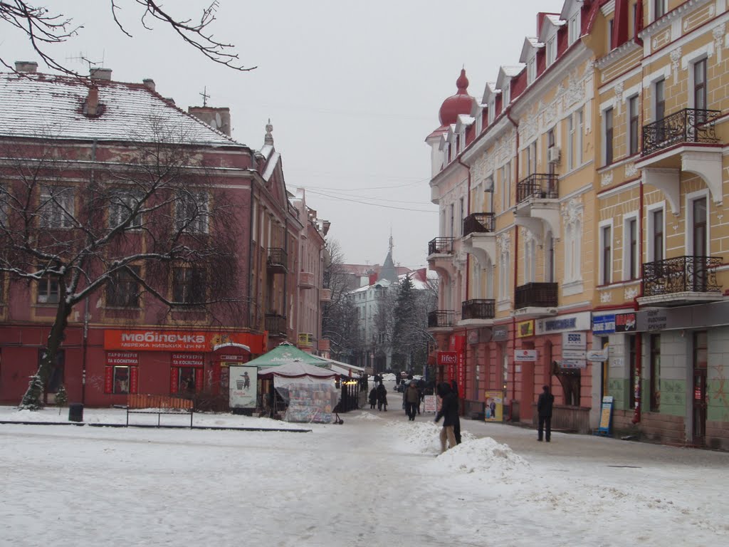 Зимний город