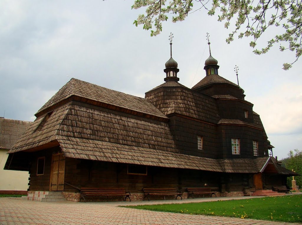 Чортків - церква Вознесіння, Chortkiv - Church of the Ascension, Чортков - Вознесенская церковь,1717