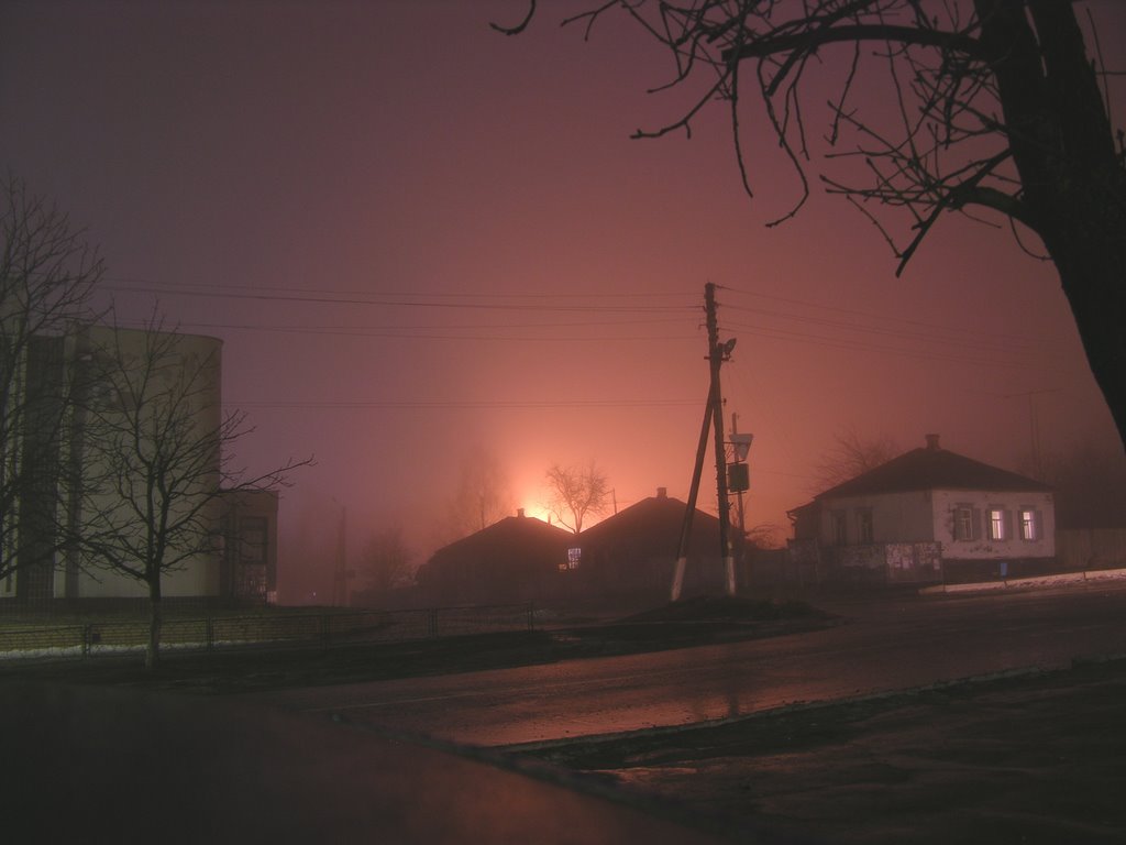 Ночь..туман...