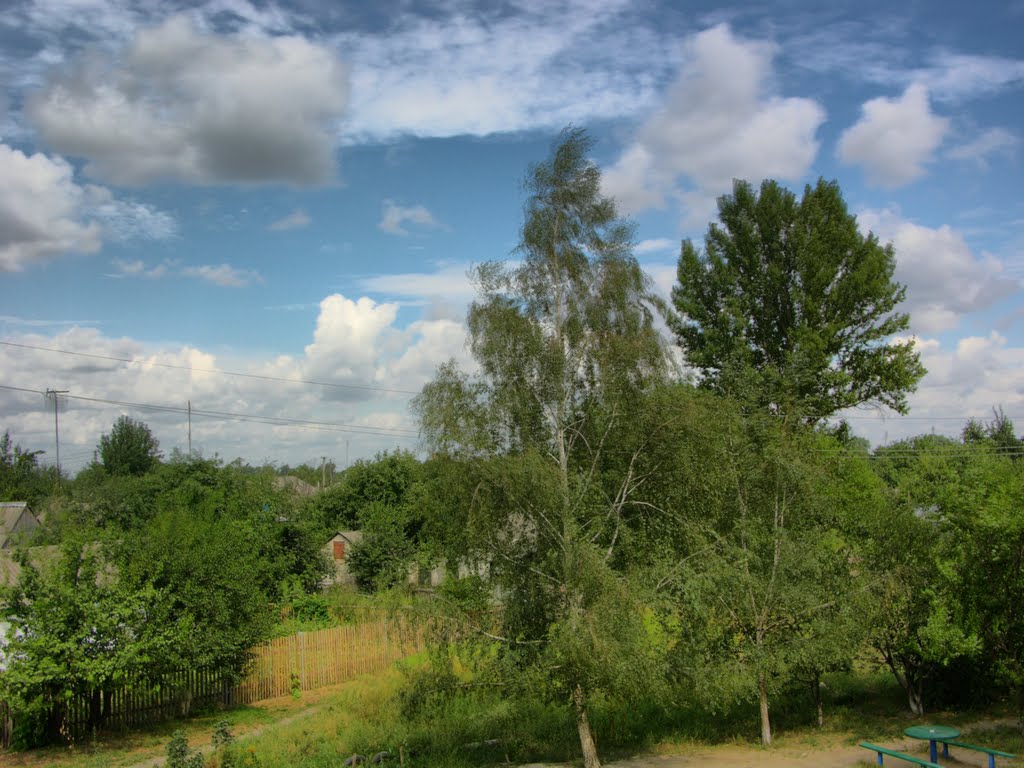 HDR облака