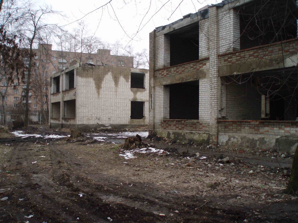 the view of dilapidated childrens hospital 1