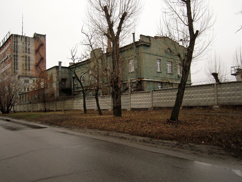 The buildings of the Kharkiv coking plant - Корпуса Харьковского коксового завода