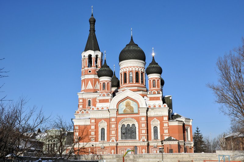 Харьков. Трехсвятительская (Гольберговская) церковь