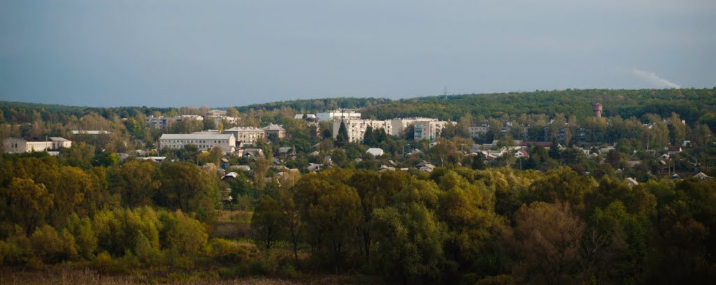 Вид на новые дома