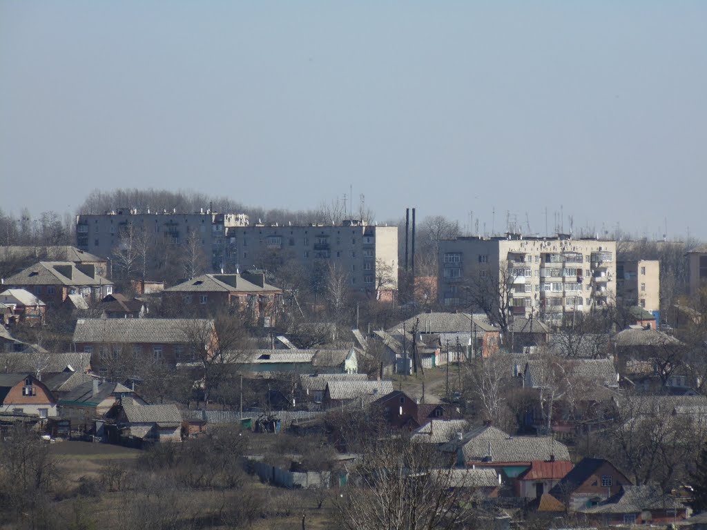 Вид на город