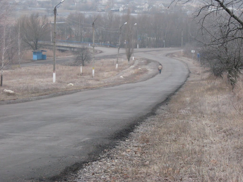 По дороге в центр В. Бурлука