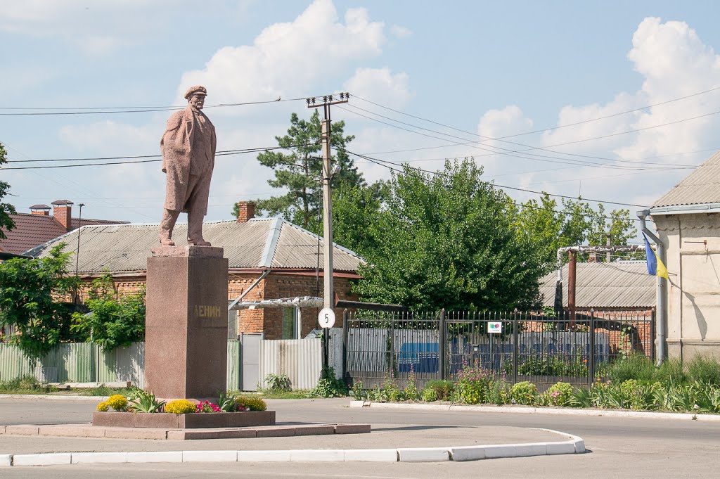 Ленин в Дергачах.