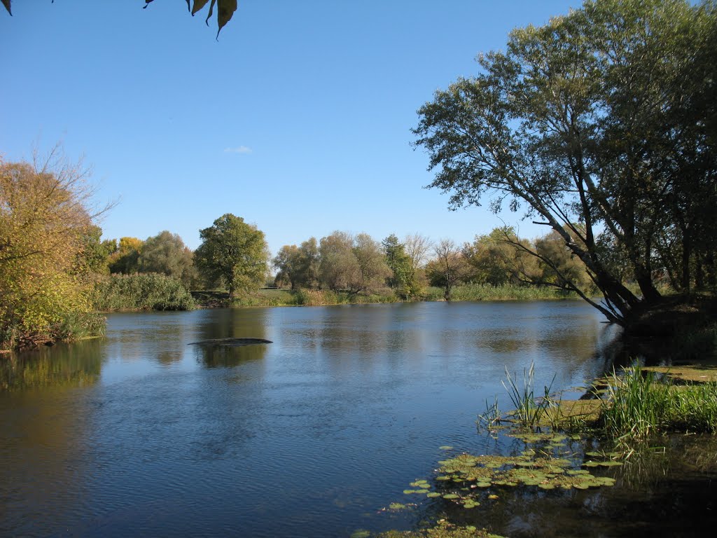 Ukraine/Украина. Kharkiv region/Харьковская область. Zmiev district/Змиевской район. Seversky Donets River/Река Северский Донец