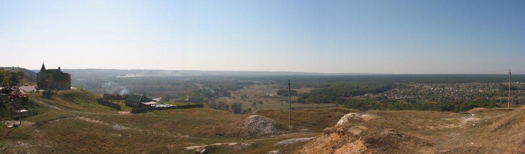 Пойма Сев. Донца с горы Кременець