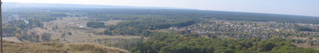 Пойма Сев. Донца с горы Кременець