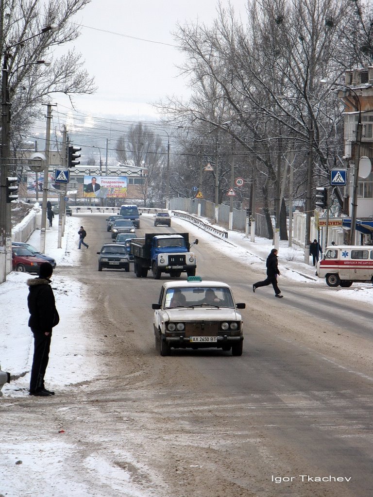 Ул. Старопочтовая, трасса