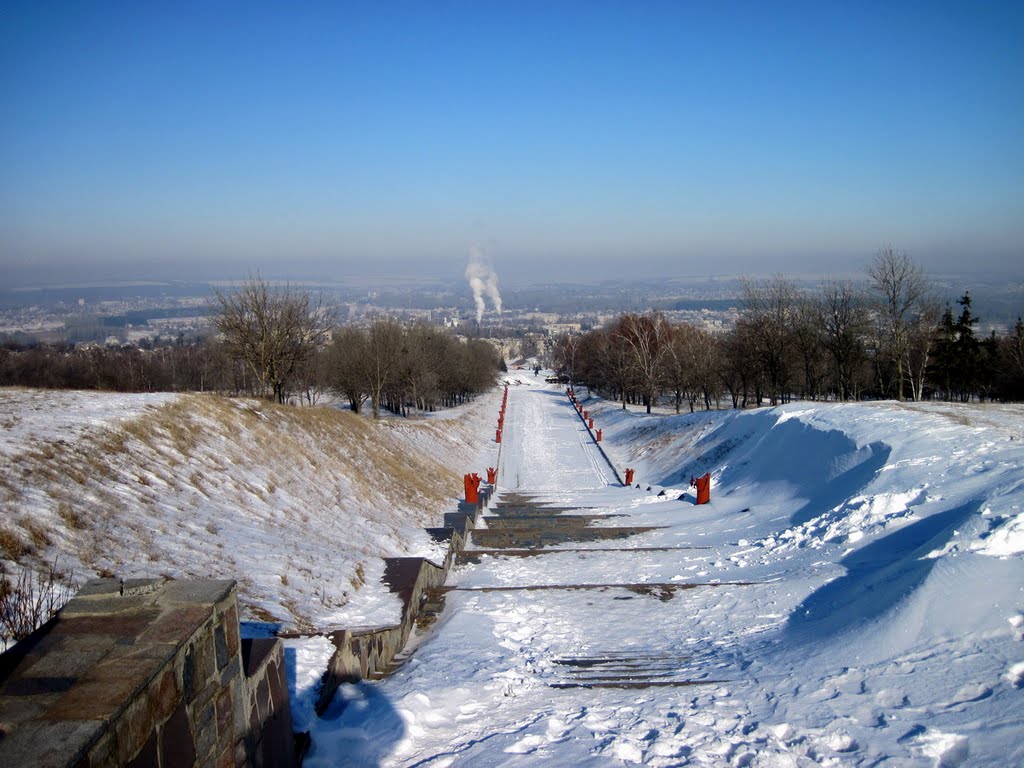 Изюм, зима, мороз/Izyum, winter, frost