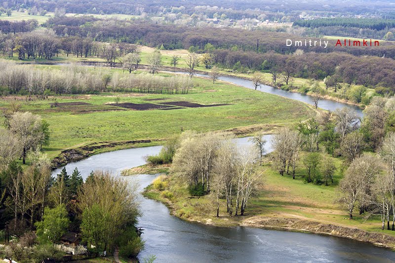 Seversky Donets river. Izyum. р.Северский Донец. г.Изюм