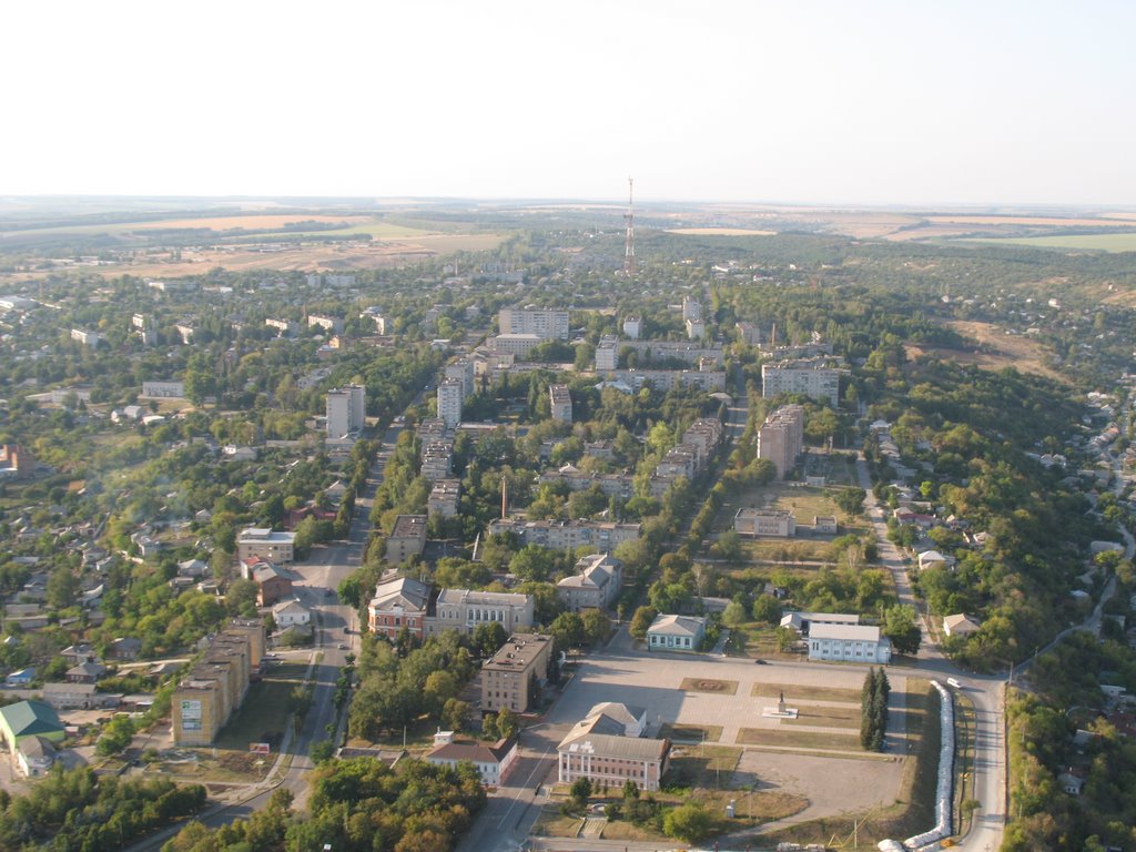 с птичьего полета