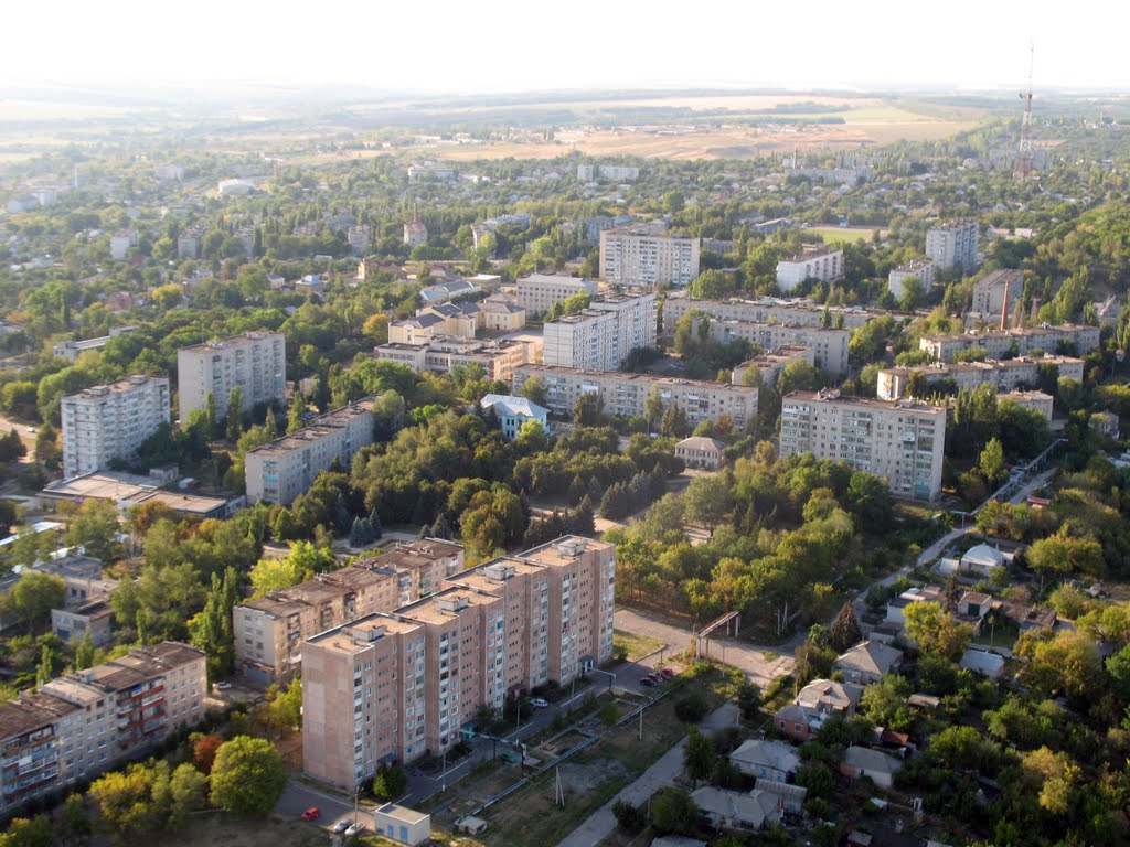 Вид с вертолета