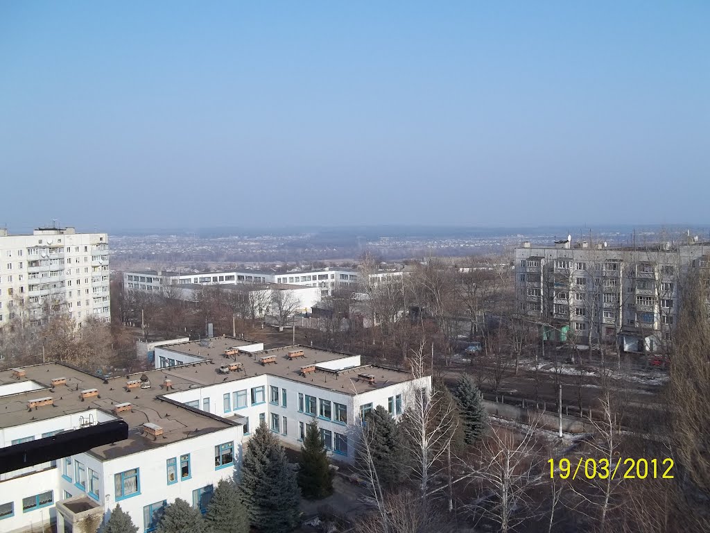 Вид с 12 дома.