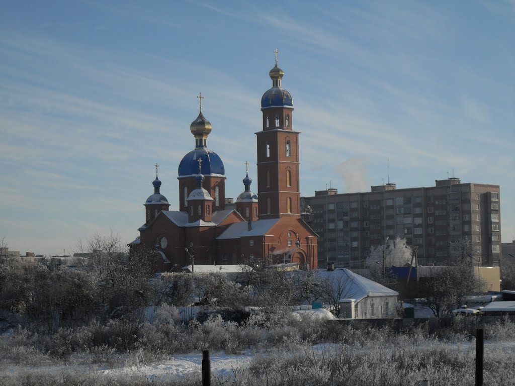 Храм в январе 2011.