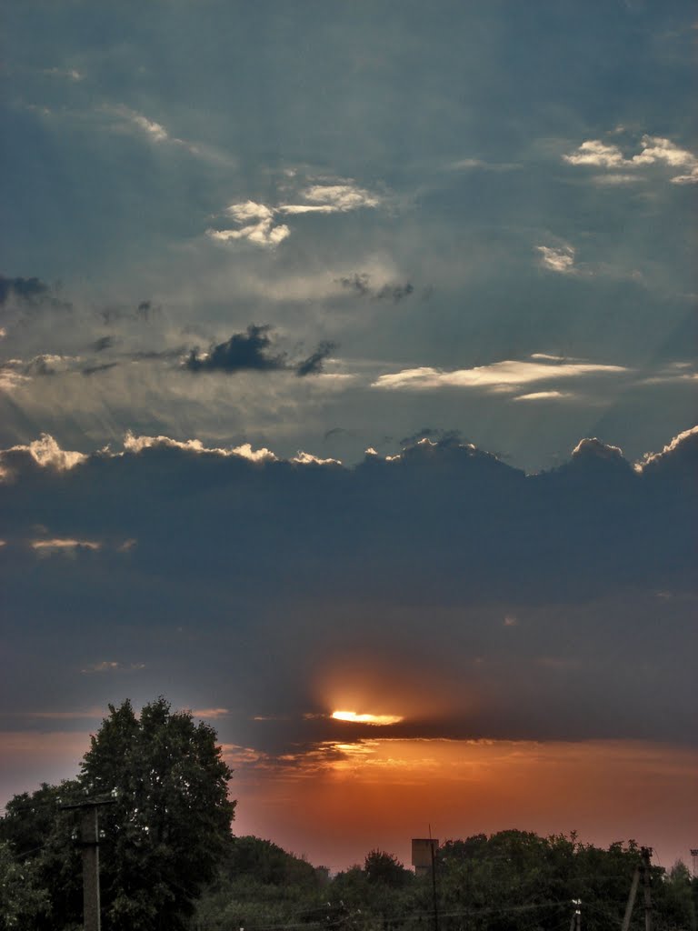 Lyubotinskiy sunset
