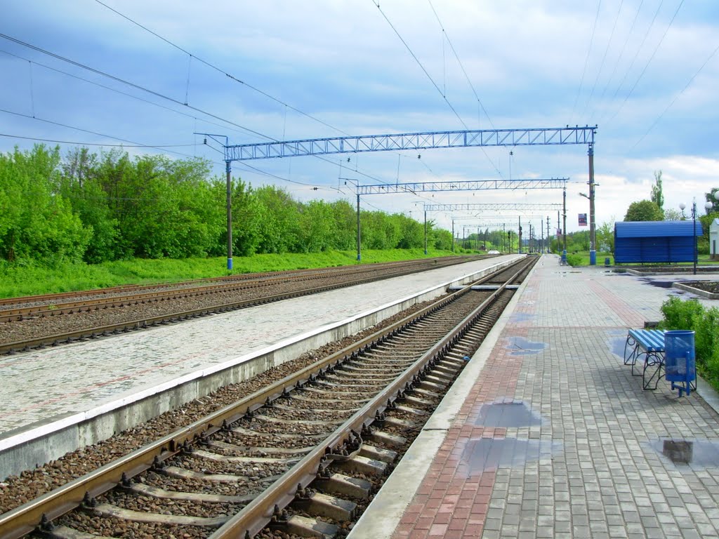 Станция Водолага, фото 5. Vodolaga station, photo 5.