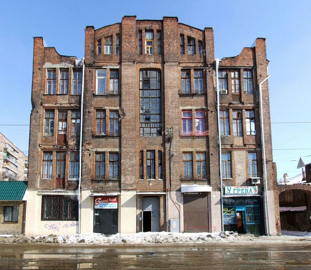 Building. Mar, 2006. Grekovsakaya str.