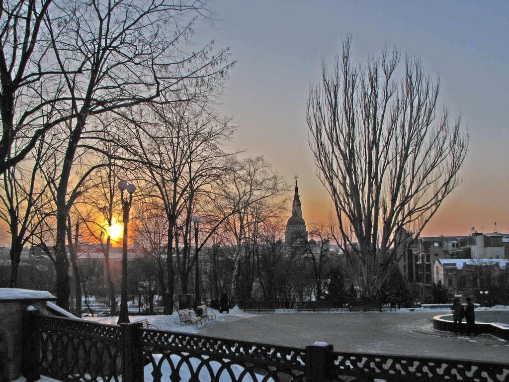 Evening in Harkiv