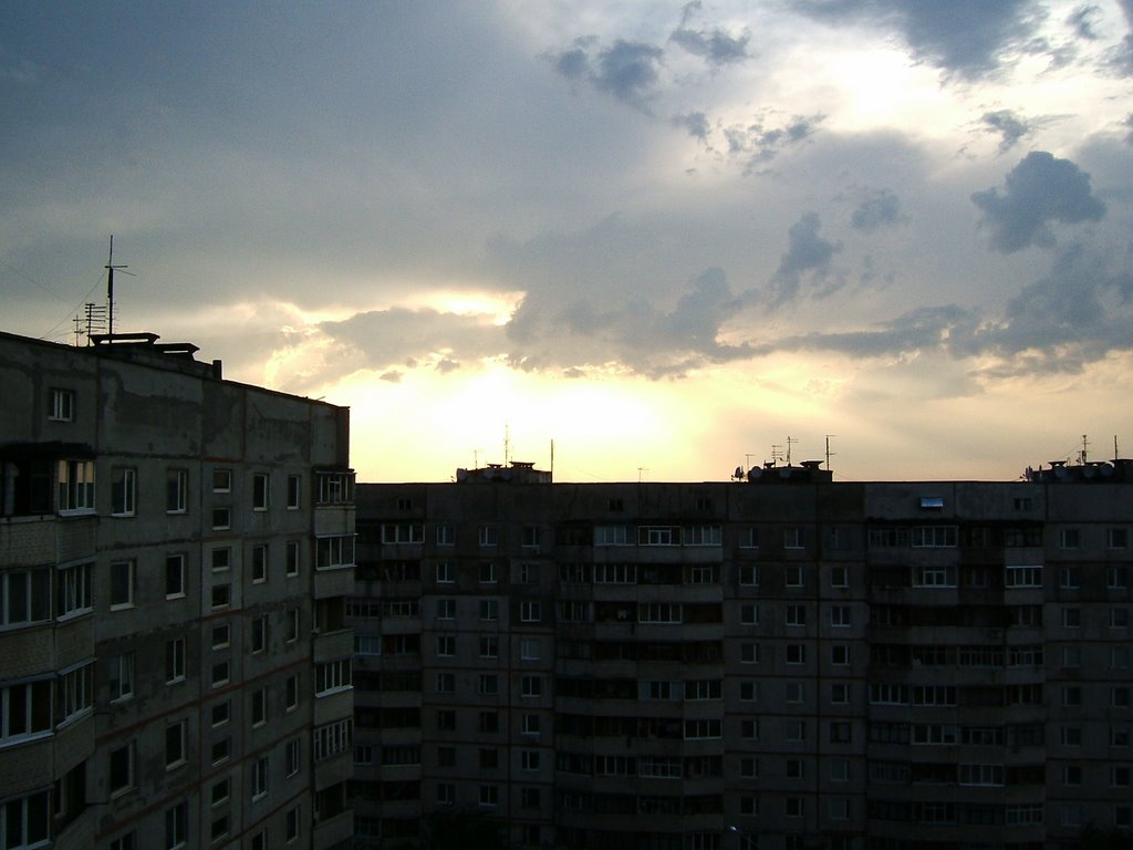 закат на ул. молодежной