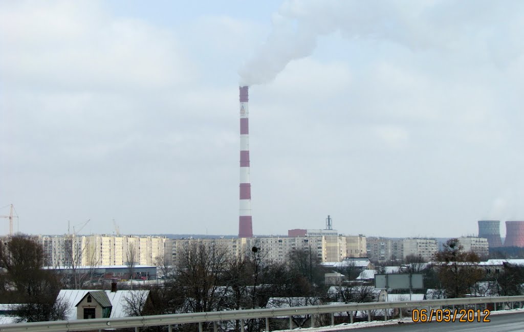 Труба ТЭЦ-5 - The Pipe of HPP-5