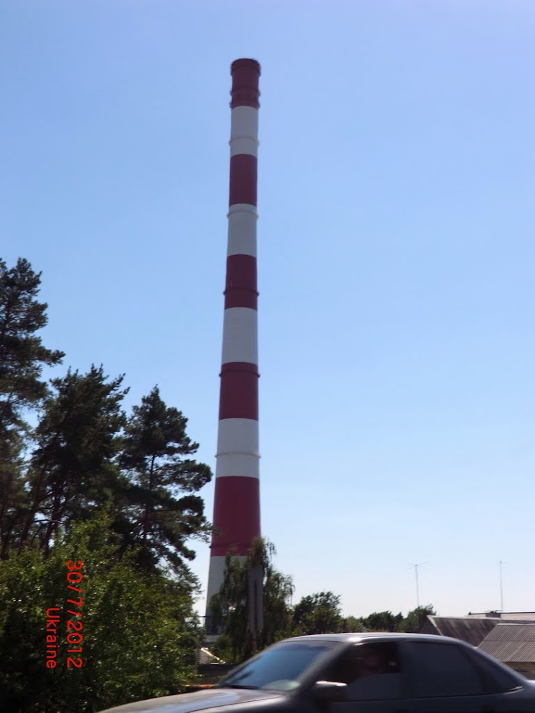 Труба ТЭЦ-5 - Pipe of HPP-5