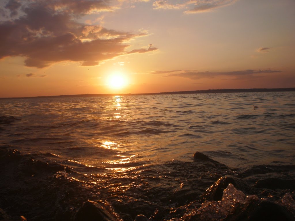 Закат на Днепре