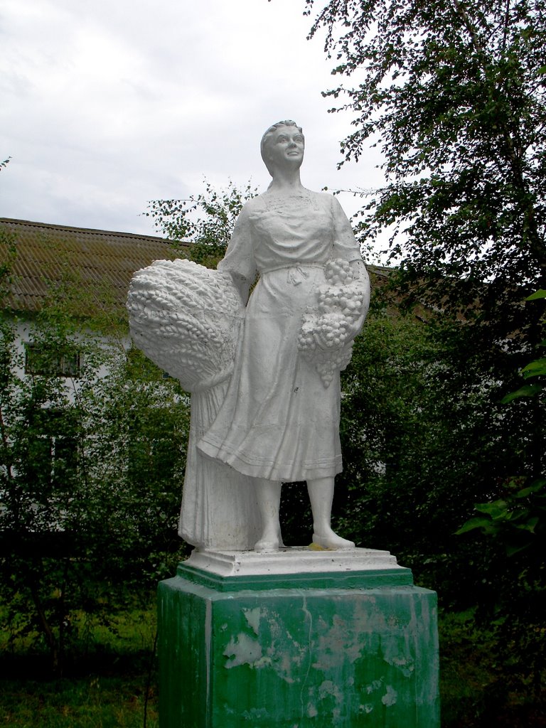 ... и колхозница